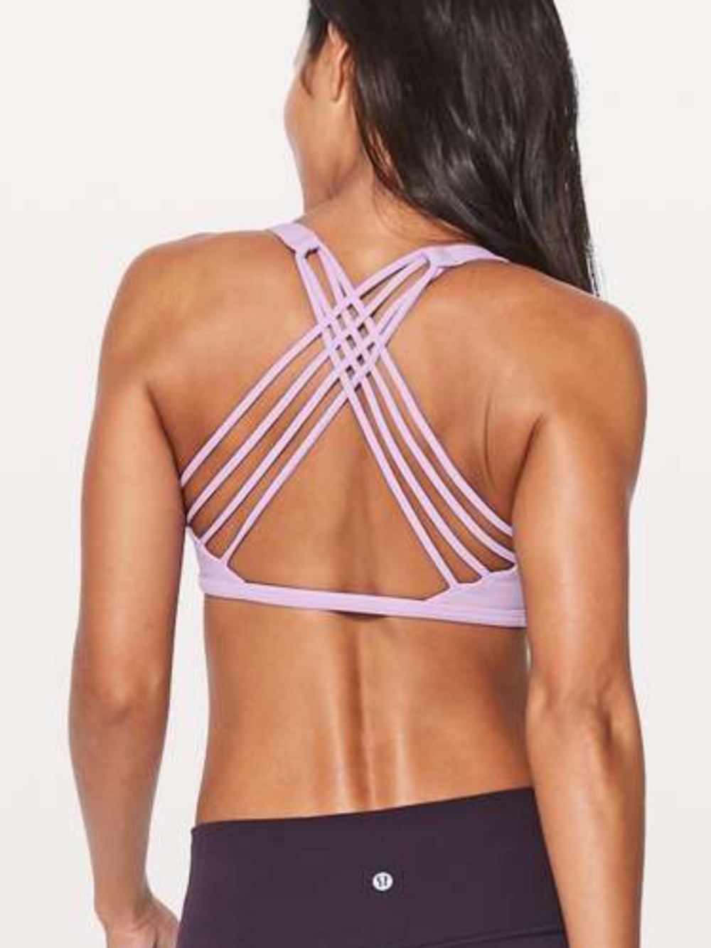 Lululemon Free To Be Bra Wild Women’s 8 Lilac Quartz